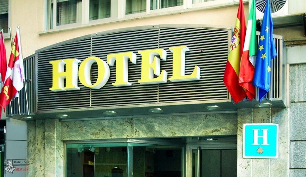 Hotel Aragon Salamanca Bagian luar foto