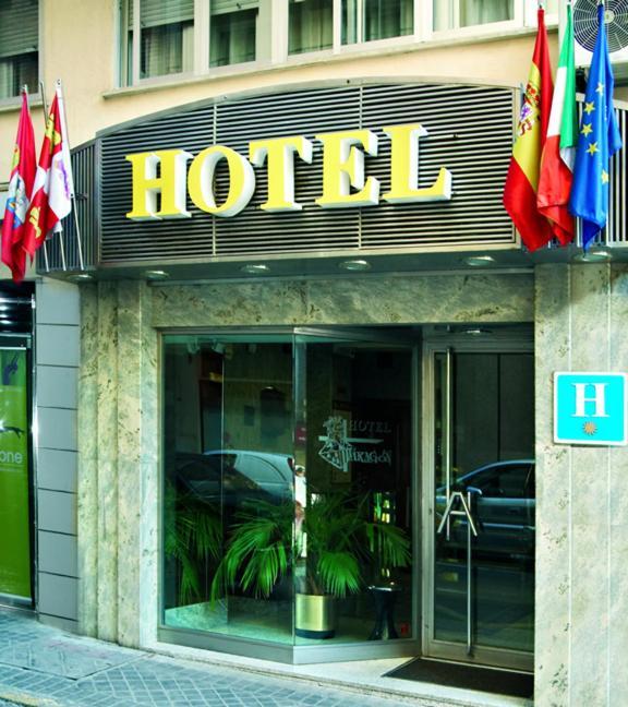 Hotel Aragon Salamanca Bagian luar foto